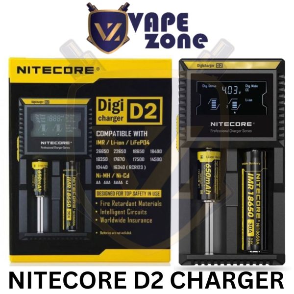 NITECORE D2 BATTERY CHARGER