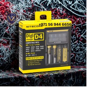 Nitecore D4 Battery Charger 4 Bay In Dubai