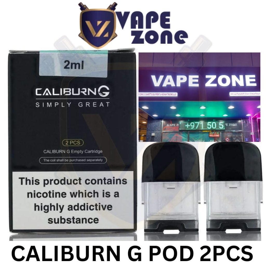 UWELL CALIBURN G PODS 2PC/PACK DUBAI - Vape Zone UAE