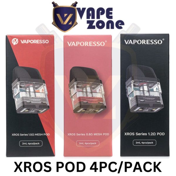 VAPORESSO XROS PODS 4PC/PACK