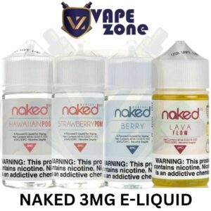 NAKED 60ML E-JUICE | 3MG VAPE E-LIQUID