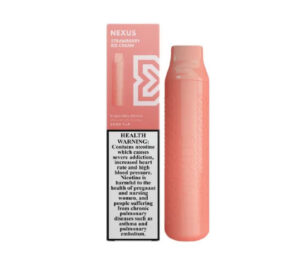 NEXUS DISPOSABLE VAPE 2000 PUFFS IN DUBAI - strawberry ice cream