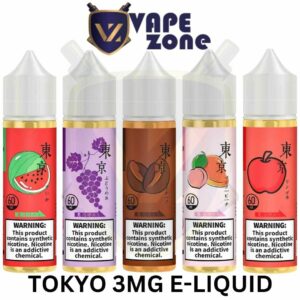 TOKYO 60 E-LIQUID | 3MG VAPE JUICE