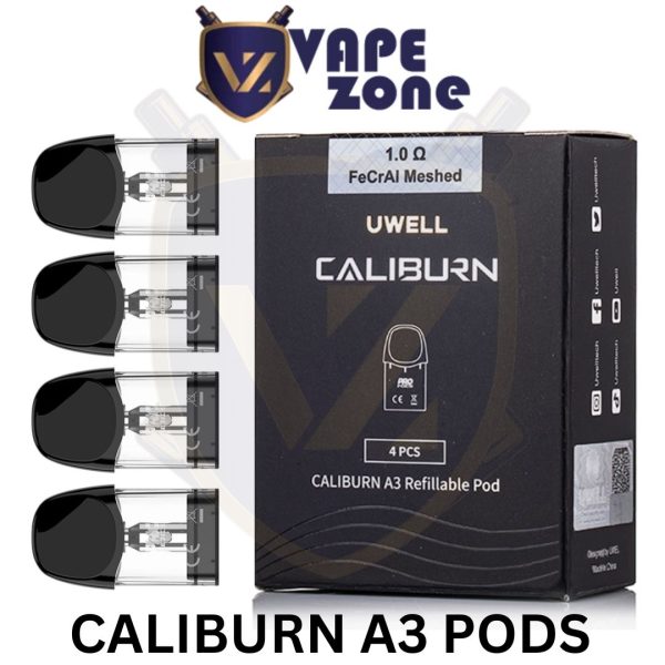 UWELL CALIBURN A3 PODS 4PC/PACK