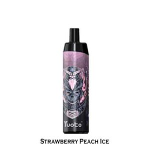 Yuoto Thanos 5000 Puffs Disposable Vape in Dubai - Strawberry Peach Ice