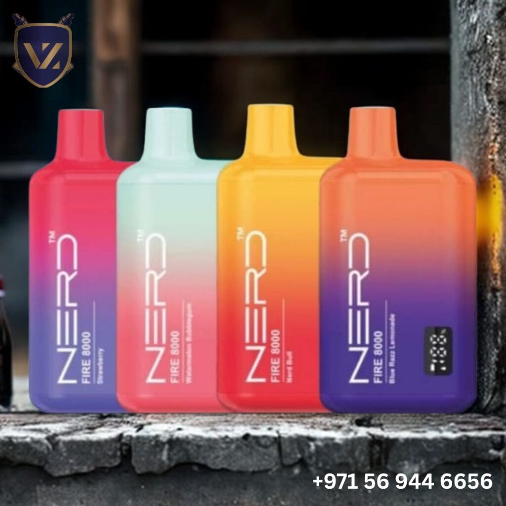 Nerd Fire 8000 Puffs Disposable Vape In Dubai