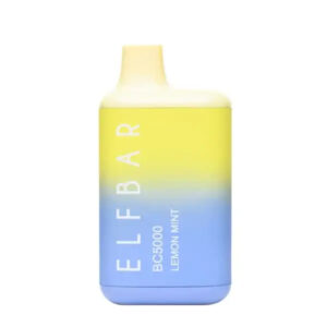 ELF BAR 5000 Puffs 20Mg Disposable Vape Price in Dubai Lemon Mint