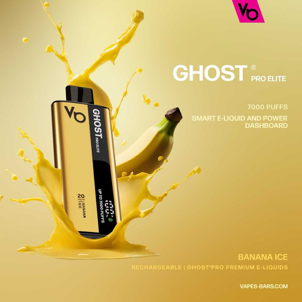 Ghost Pro Elite 7000 Puffs Banana Ice