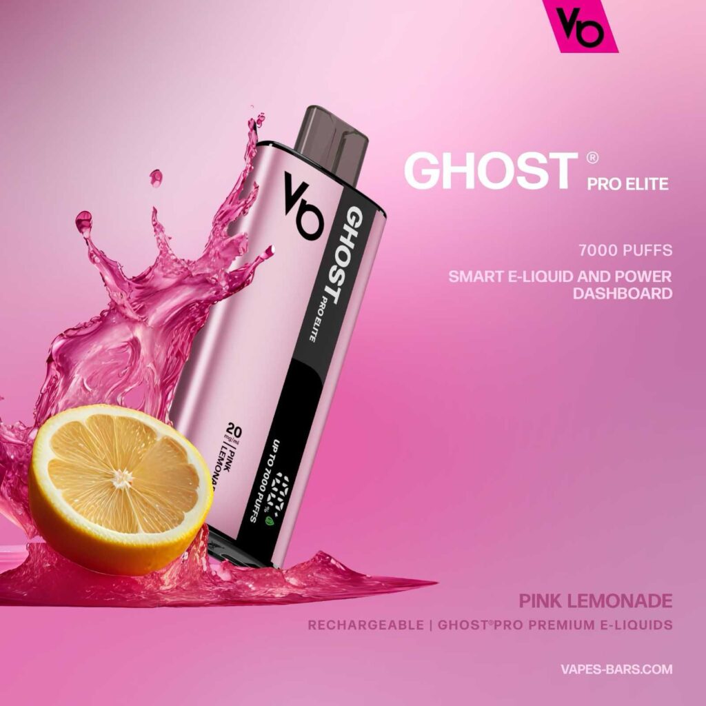 Ghost Pro Elite 7000 Puffs Pink Lemonade