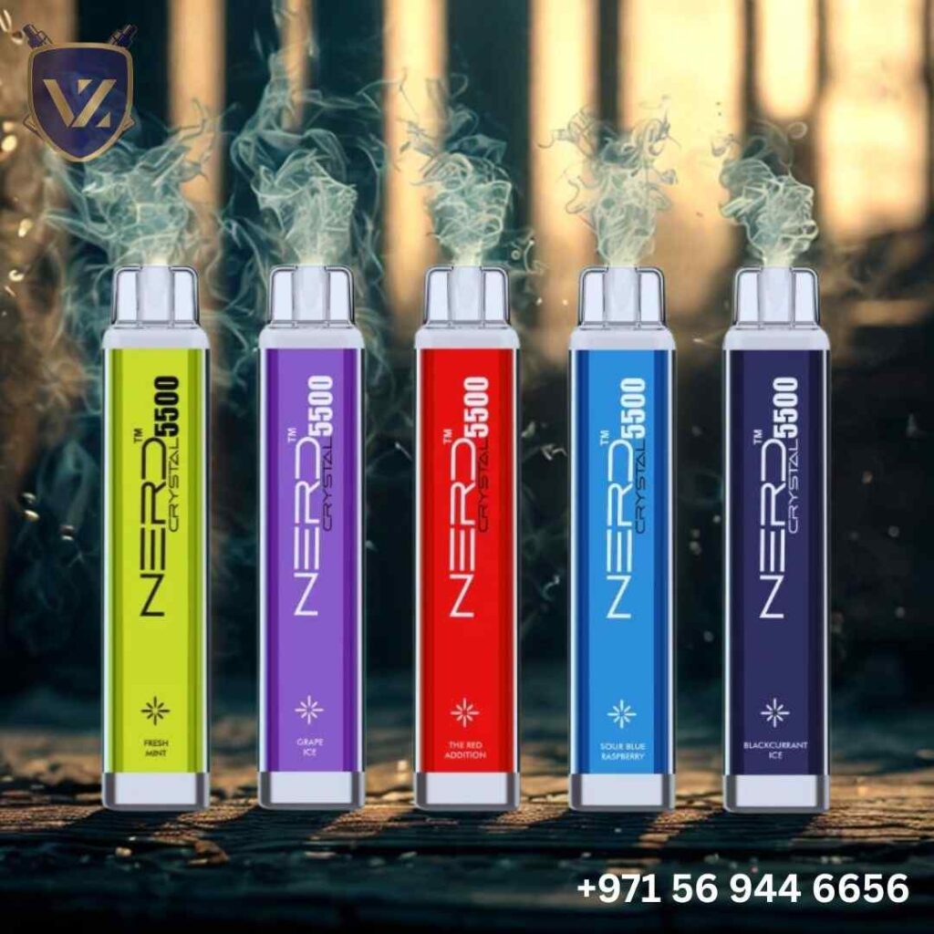 Nerd Crystal 5500 Puffs Disposable Vape In UAE