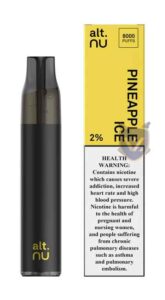 ALT NU 8000 Puffs 20mg Vape Pineapple Ice