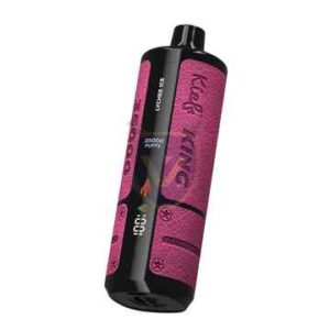 Buy KIEF King 35000 Puffs 20MG Disposable Vape Price In Dubai Lychee Ice