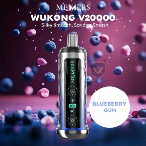 MEMERS Wukong V20000 Puffs Disposable Vape Price In Dubai Blueberry Gum