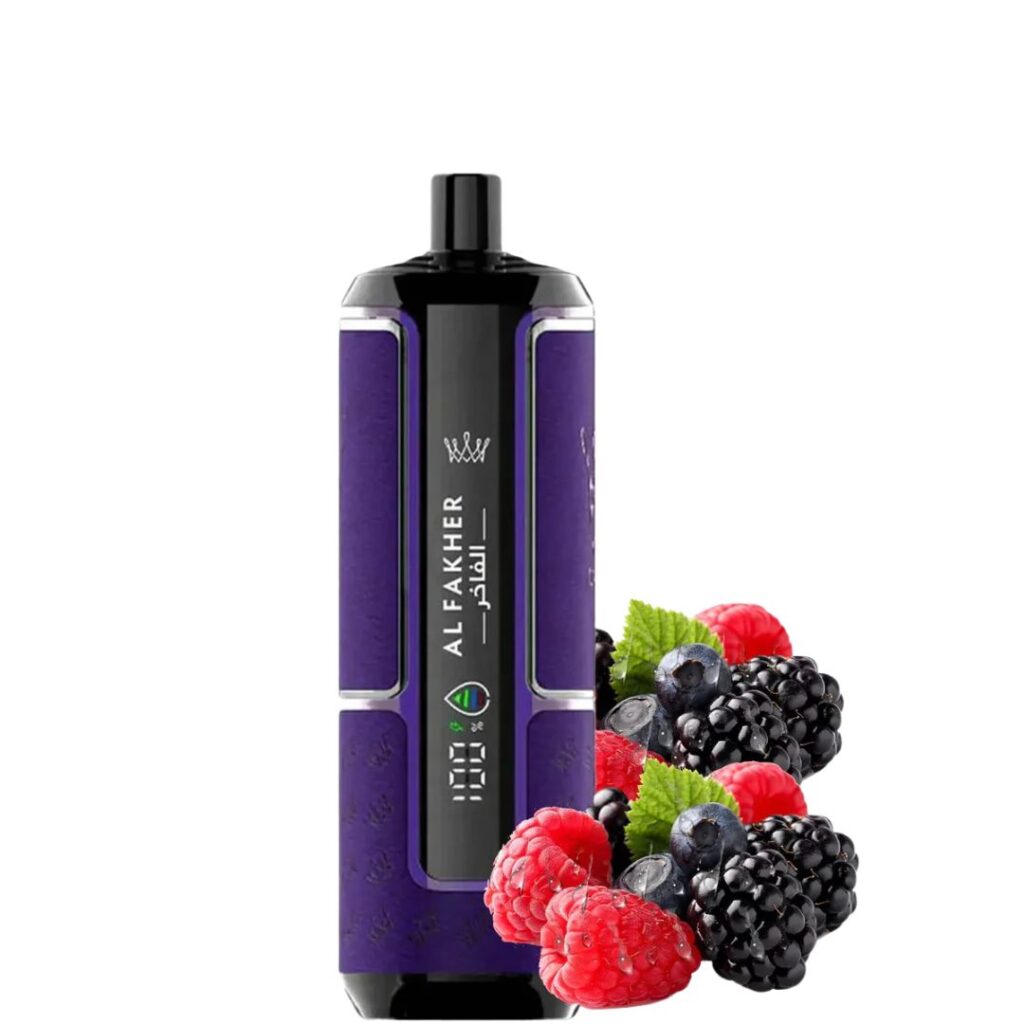 AL FAKHER Crown Bar 15000 Puffs 5MG Rechargeable Disposable Vape In Dubai MIXED BERRY