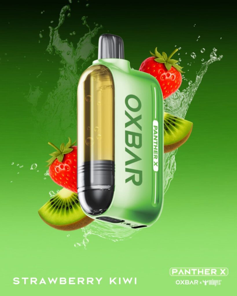 Dr Vapes Oxbar Panther X 50000 Puffs Disposable Vape strawberry kiwi