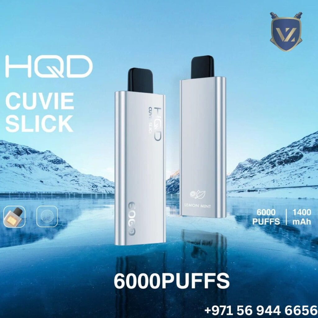 HQD Cuvie Slick 6000 Puffs 50 mg Disposable Vape Device In UAE