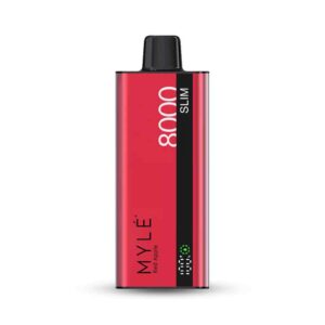 MYLÉ Slim 8000 Puffs Disposable Device Price in Dubai Red Apple