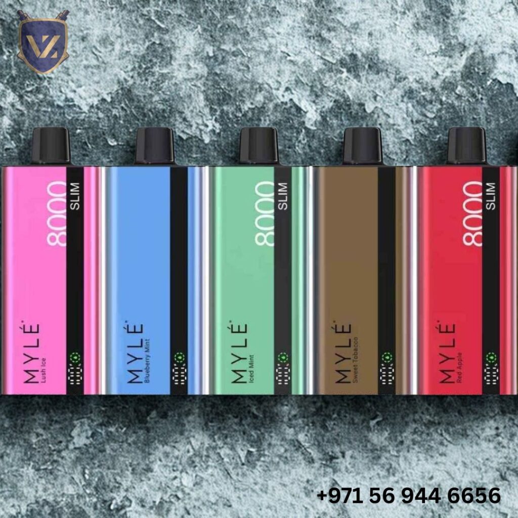 MYLÉ Slim 8000 Puffs Disposable Device in Dubai