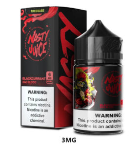 Nasty Juice 3mg Nicotine 60ml E Liquid in Dubai blackcurrant bad blood