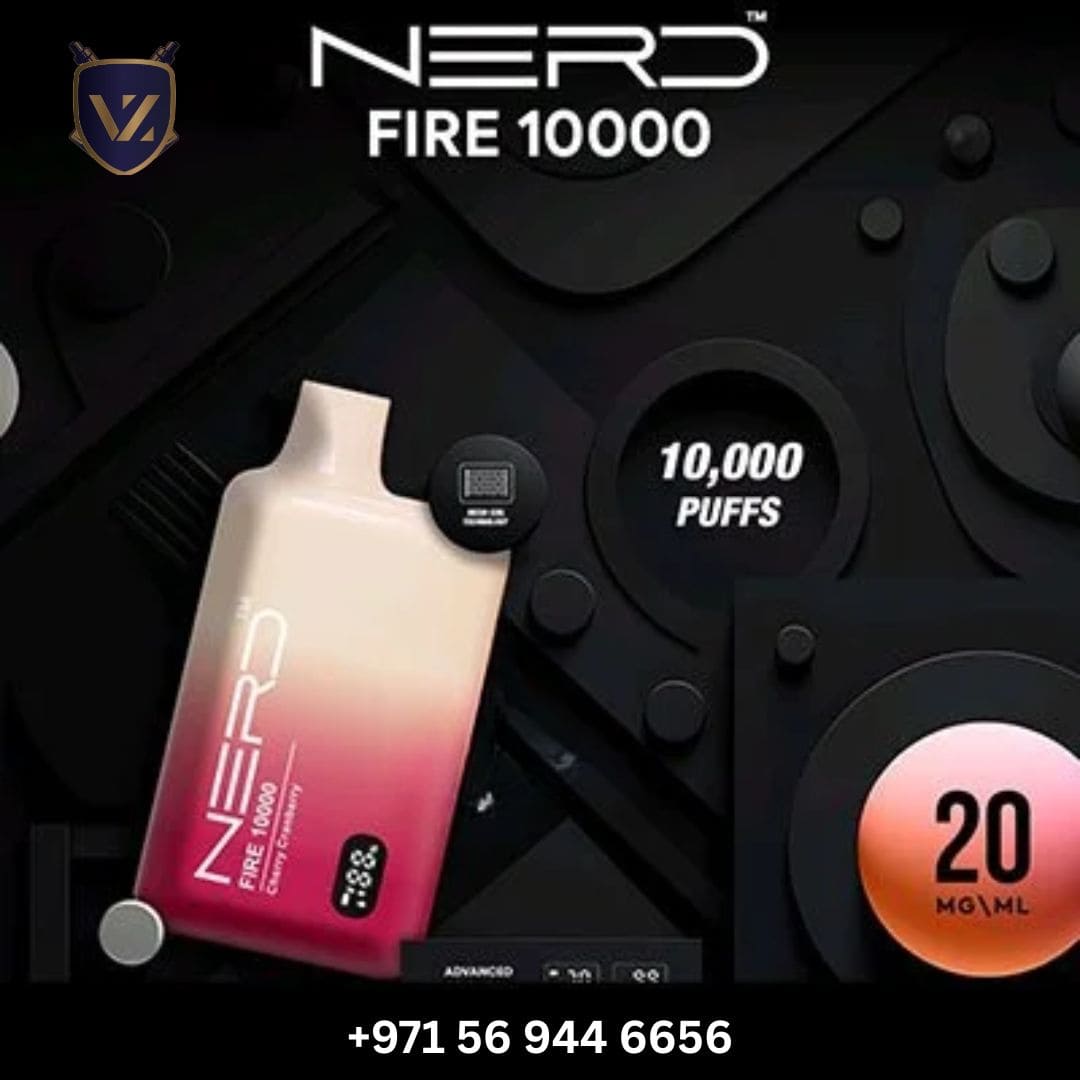 Nerd Fire 10000 Puffs 20mg Disposable Vape