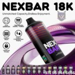 Nexbar 18k Puffs Disposable Vape