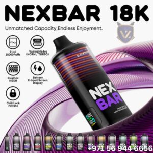 Nexbar 18k Puffs Disposable Vape