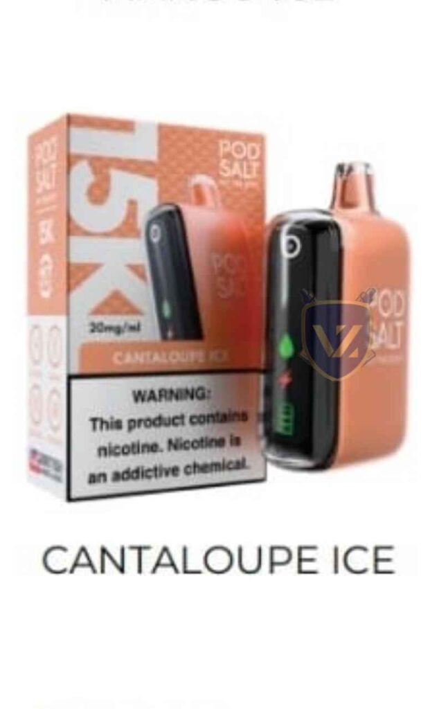 Pod Salt 15k Disposable Vape in Dubai cantaloupe ice