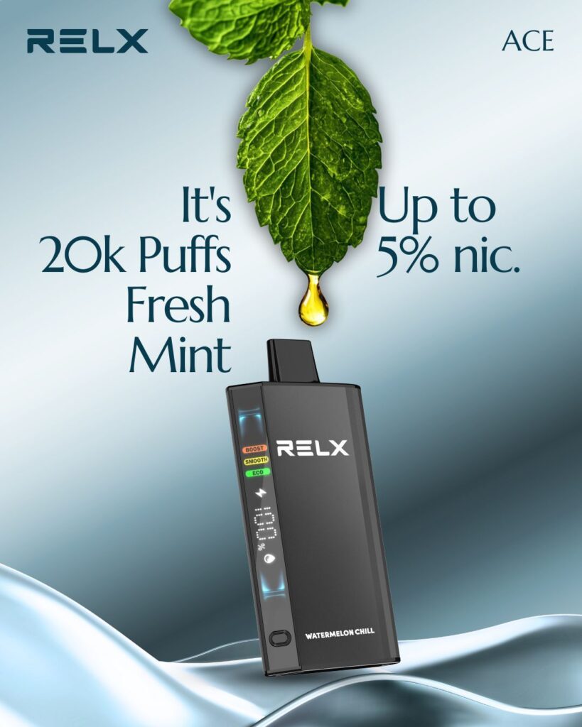 RELX Ace 20000 Puffs Vape in Dubai - Fresh Mint