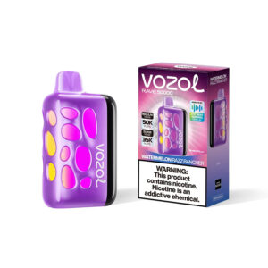 VOZOL Rave 50000 Puffs 50MG Disposable Vape Price in Dubai Watermelon Razz Rancher