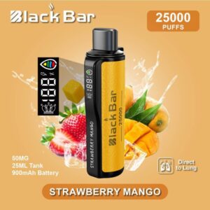 Black Bar - Black Bar 25000 Puffs STRAWBERRY Mango