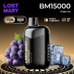 Buy LOST MARY BM15000 Puffs Disposable Vape Price in Dubai Grape Ice