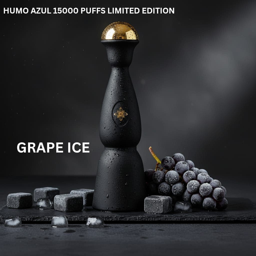 Humo Azul 15000 puffs limited editon disposable vape Grape Ice