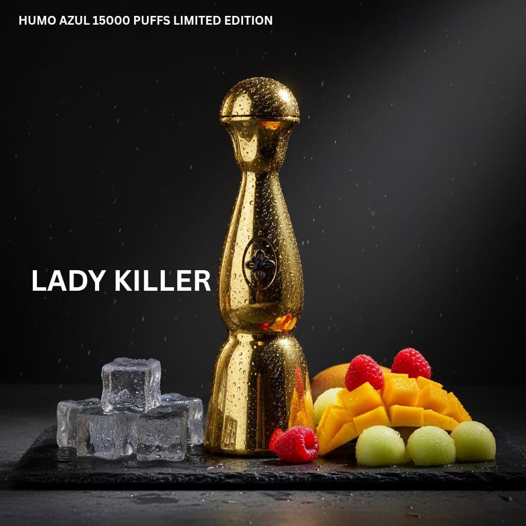 Humo Azul 15000 puffs limited editon disposable vape Lady Killer