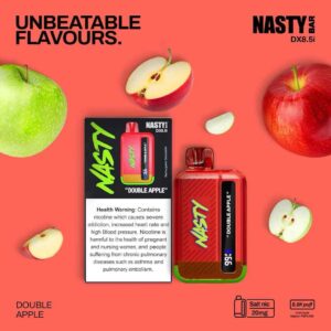 NASTY BAR DX8.5i 8500 Puffs 20MG Disposable Vape in Dubai - DOUBLE APPLE