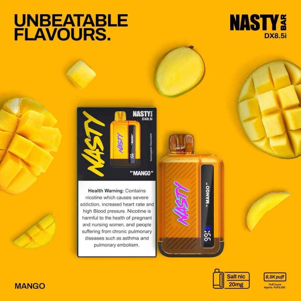 NASTY BAR DX8.5i 8500 Puffs 20MG Disposable Vape in Dubai - MANGO