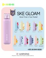 SKE Gloam 5000 Puffs Disposable Vape 20mg In Dubai