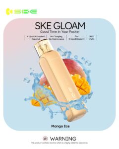SKE Gloam 5000 Puffs Disposable Vape 20mg In Dubai - Mango Ice