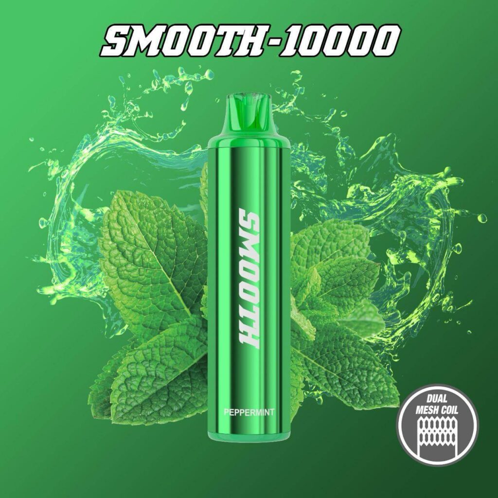 SMOOTH 10000 Puffs 20 MG Disposable Vape in Dubai - PEPPERMINT