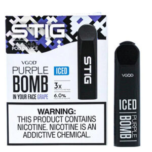 Stig 270 Puffs Disposable Pod In Dubai - purple iced bomb