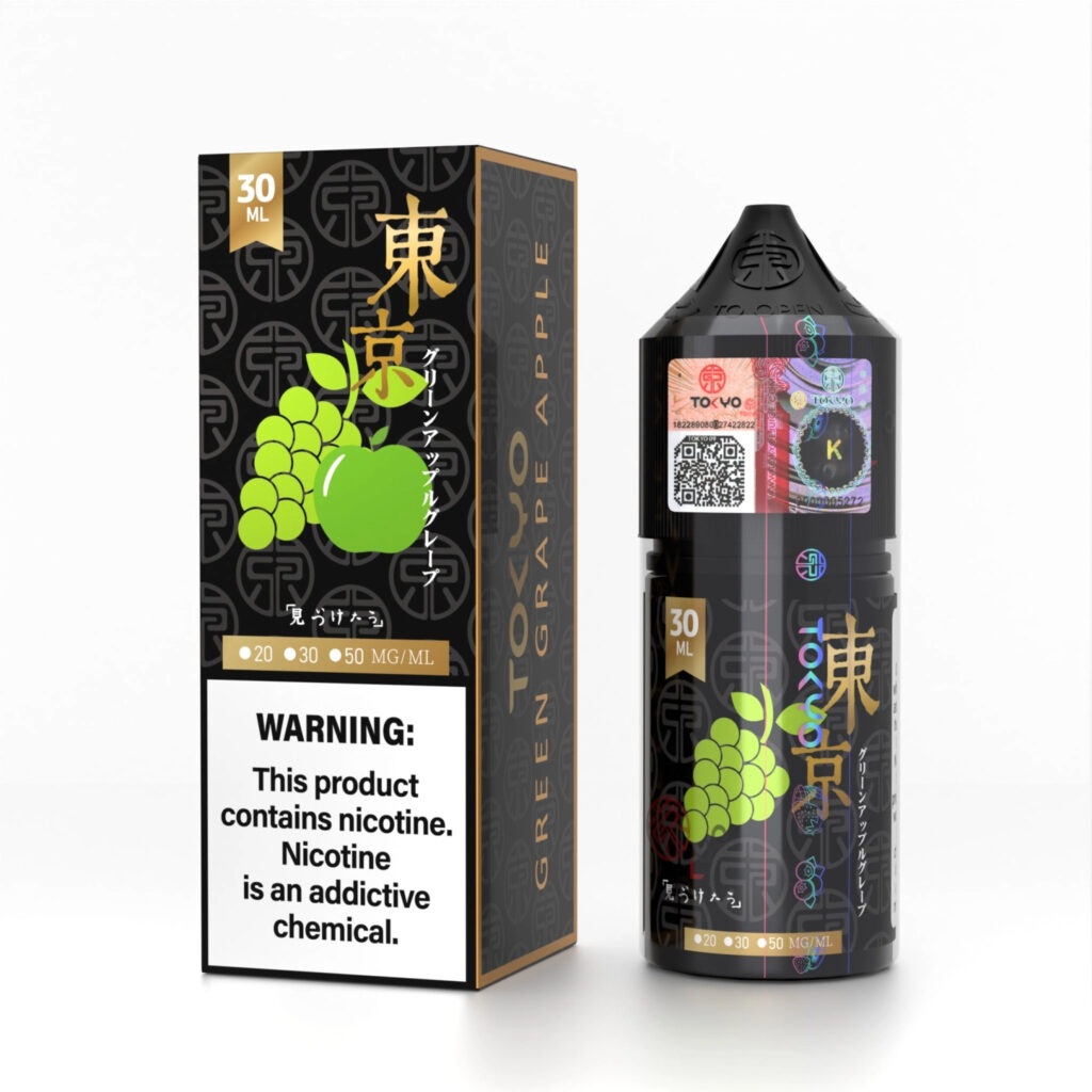 TOKYO GOLDEN SERIES SALTNICS GREEN GRAPE APPLE