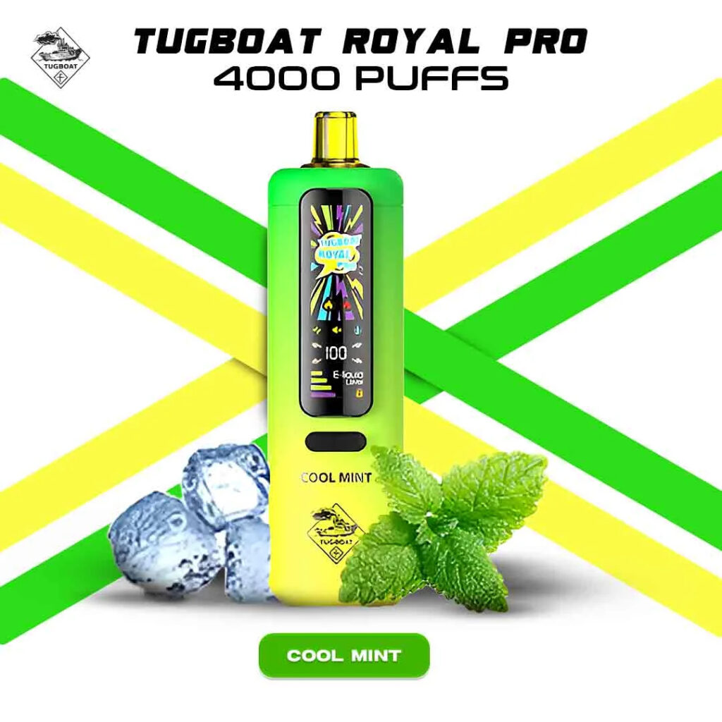 Tugboat Royal Pro 40000 Puffs Disposable Vape in Dubai - Cool Mint