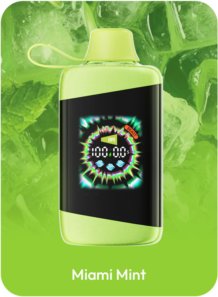 Zofo kamado Max 50000 Puffs Disposable Vape - Miami Mint