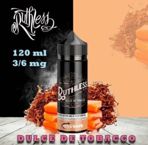 Ruthless E-juice 120ML 3mg 6mg vape in Dubai - Dulce De Tobacco
