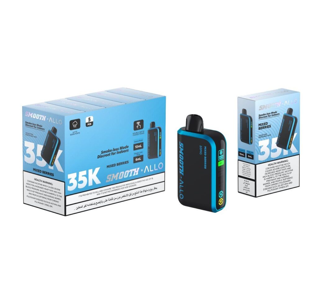 Smooth Allo 35000 puffs 20MG in Dubai - Mixed Berries