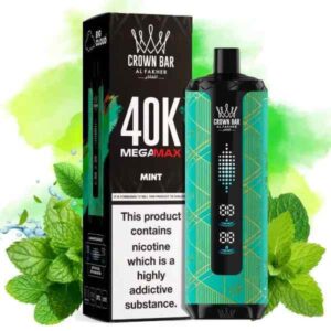 Al Fakher Crown Bar Mega Max 40000 Puffs Disposable Vape - Mint