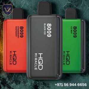 Hqd Miracle 8000 Puffs Zero Nicotine 0  Disposable In Dubai