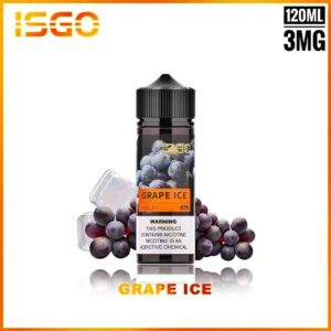 Isgo 3mg 120ml E-liquid In Dubai - Grape ice