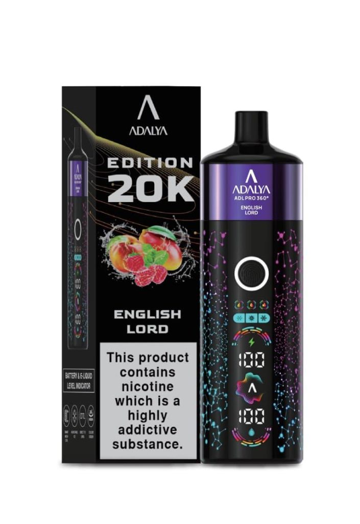 Adalya Edition 20k 20000 Puffs Shisha Disposable Vape DUBAI - English Lord