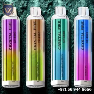 Crystal Fire CF 4500 Puffs 20 Mg Disposable Vape In Dubai