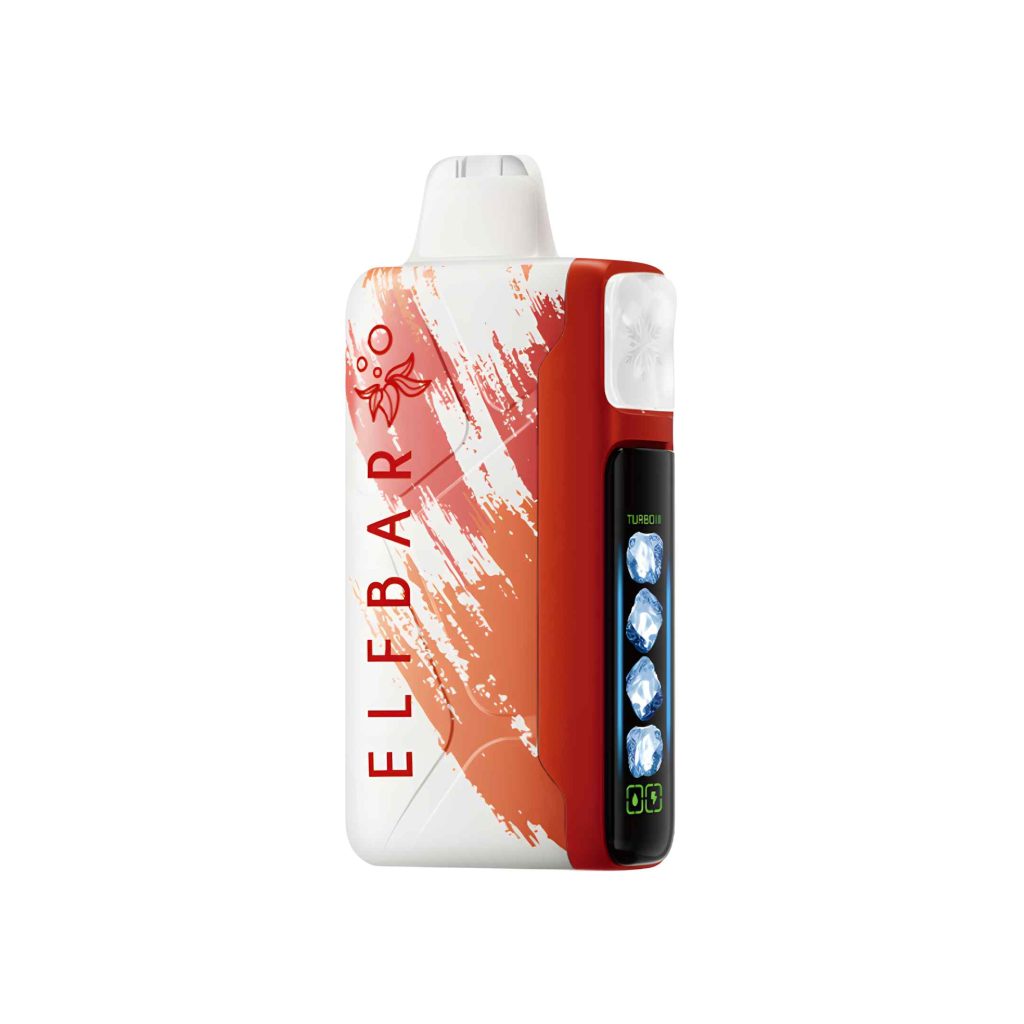 Elfbar ice king pro 40000 puffs 50mg disposable vape in Dubai - ribena lychee